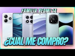 ¿Que Xiaomi COMPRAR? Familia Redmi NOTE 14