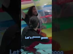 Arin lands in jail 🏊