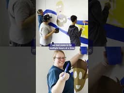 Painting a 41' Long Mural!
