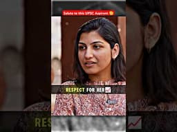 Respect for her. AIR 176 !! #upscresult2024