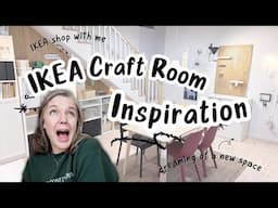 IKEA Craft Room Inspiration | Exploring Storage Ideas for My New Creative Space!
