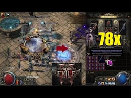I SPENT A MIRROR ON 78 OMENS OF WHITTLING CRAFTING IN PATH OF EXILE 2 FROST MAGE INFERNALIST -  1301