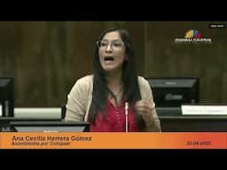 Asambleísta Ana Herrera - Sesión 1023