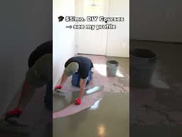 Self-Leveling Floor Leveler Made Simple! #diy