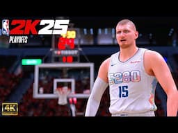 Nuggets Dominate Clippers in Game 4! | NBA 2K25 Playoffs Mode | Nuggets vs. Clippers