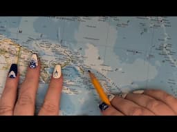 ASMR ~ Bougainville History & Geography ~ Soft Spoken Map Tracing Google Earth