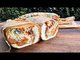 FRÜHSTÜCKS HOAGIE ROLLS - Ein ganzes Frühstück in einem Sandwich!