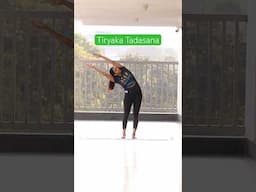 Tiryaka Tadasana 😊