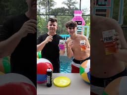 Prime Rapid Rehydration taste test on the first day of summer