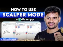 How to use Scalper Mode on dhan chart | Scalping Live Demo using Scalper Mode #Dhan #trading