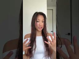 how I add volume to my super straight, fine hair! using ​⁠@Olaplex #OLAPLEXpartner