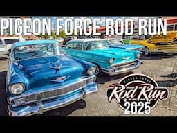 Saturday at The Pigeon Forge Spring Rod Run 2025 / Walking the Strip / Unique and Custom Rides