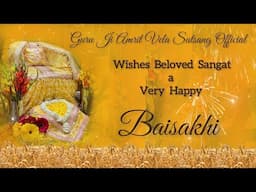 HAPPY BAISAKHI  | Guru Ji Amrit Vela Satsang  #gurujikaashram#mustlistensatsang#satsang#amritvela