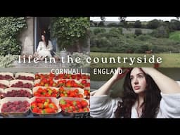 Days at home in the countryside 🌹 gardening, country walks & farm shop haul