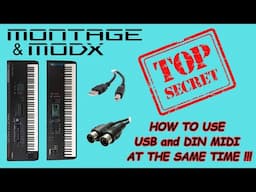 MODX / MONTAGE - Control External Hardware and VSTs Simultaneously !!!