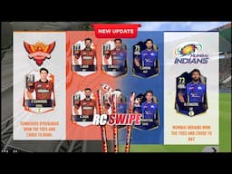 Official Teams- MI v SRH Mumbai Indians vs Sunrisers Hyderabad RCPL 25 IPL 2025 RC swipe Live Stream