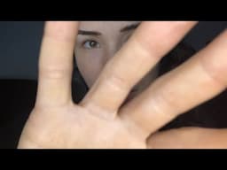 ASMR WHISPERED CHIT CHAT HAND MOVEMENTS