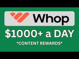 How To Make $30,000 Per Month With Whop for FREE (Clipping Content)