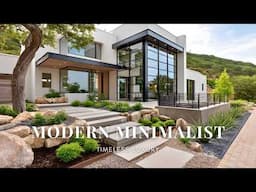 Timeless Luxury: Stunning Modern Minimalist Dream House