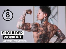 The BEST Calisthenics Workout From HOME For 3D DELTS (NO WEIGHTS)