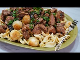 Beef Stroganoff | Creamy