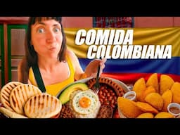 Probando COMIDA COLOMBIANA en MEDELLIN 🇨🇴🔥¡Arepas nivel Dios!