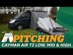 Outdoor Revolution Cayman Air T2 Awning Pitching & Packing Video