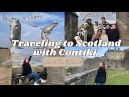 Traveling to Scotland with Contiki 🏴󠁧󠁢󠁳󠁣󠁴󠁿 | Part 3: Traveling up to the Highlands 🌳🐮