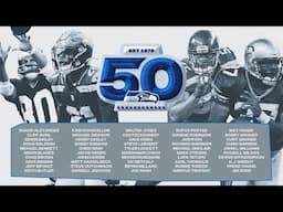 Best Moments From Seahawks Legends Being Told They Were Voted Into The Top 50 Player List