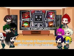 Class 1A reacts to Superhorrorbro: GLITCHED OUT- Story explained