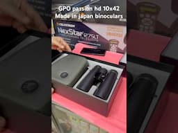 GPO 10x42 made in japan passion Hd #premium #binoculars #birding #sightseeing #longrange #shorts