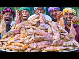 DRIED GOATFISH | Nagarai Karuvadu Fry & Spicy Gravy Recipe | Village Style Fish Thokku
