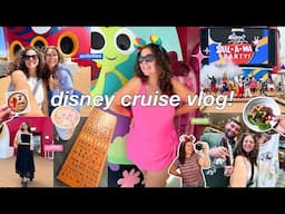 disney cruise vlog!! outfits, activities, & merch shopping!