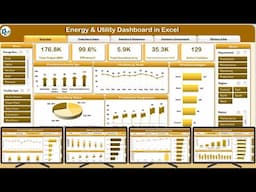 Energy & Utility Dashboard in Excel