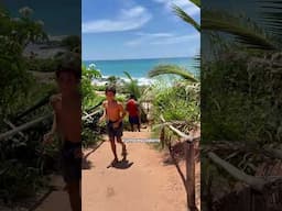 Olha isso! Parece o paraíso!!!