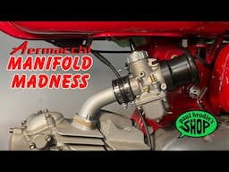 Fabricating an INTAKE MANIFOLD for my 1965 AERMACCHI // paul brodie's shop