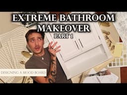 EXTREME BATHROOM MAKEOVER *Creating a 90's RomCom Feel*