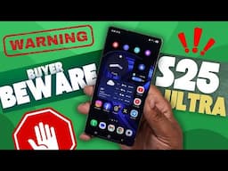 Is The Samsung Galaxy S25 Ultra Worth It!? It's Not Perfect & Here's Why!