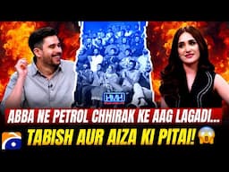 Abba ne Petrol chhirak ke aag lagadi… - Aiza Awan - Tabish Hashmi - Hasna Mana Hai - Geo News