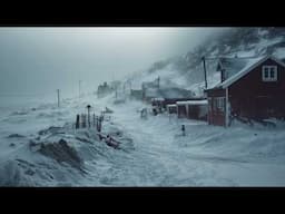 Surviving One BLIZZARD | Escaping | Stranded in Another. Heavy Snowstorm Winter Van Life RV Camping