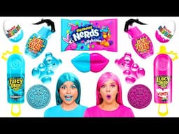 Pink Food vs Blue Food Color Challenge | Funny Situations and Fails by AZaZa Challenge