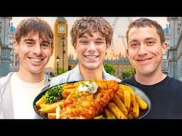 Hollywood Star tries Fish & Chips for the first time