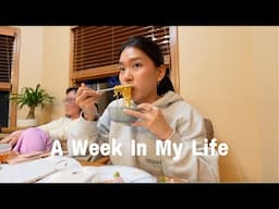 week in my life │ a much needed trip full of eating & relaxing, getting my life together