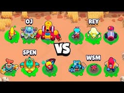 8 YouTubers vs 10,000 GEM Brawler Trio Tournament!