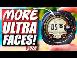 20+ MORE Of The BEST Samsung Galaxy Watch 7 Ultra Faces 2025!