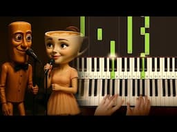 I'm Tung Tung Tung Sahur and I Love Ballerina Cappuccina but on Piano