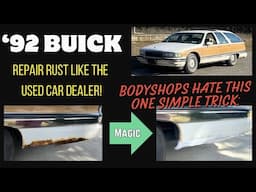 1992 Buick Roadmaster Estate Wagon “Professional” Rust Repair for Rusted Quarters & Spare Tire Well