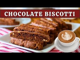 Chocolate Hazelnut Biscotti with Casabrews Ultra Espresso ☕️