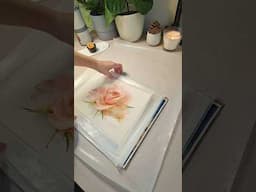 Packing Watercolor Painting With Me #watercolor