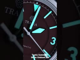 Traska makes an excellent everyday tool watch - Traska Summiteer 38 Oxblood Red